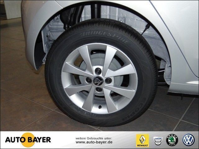 Gebraucht Skoda Citigo Active 60 PS (44 kW) 2012 Silber metallic Kleinwagen
