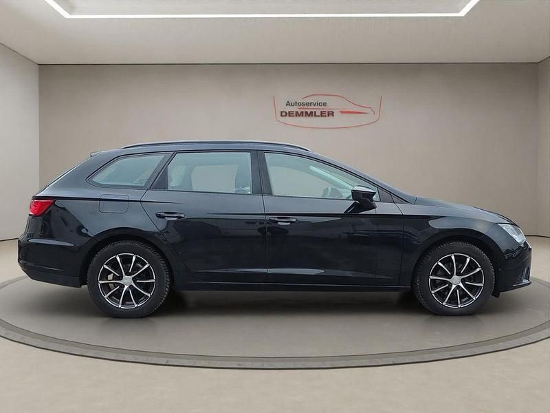 Gebraucht Seat Leon ST 110 PS (80 kW) 2015 Schwarz Kombi
