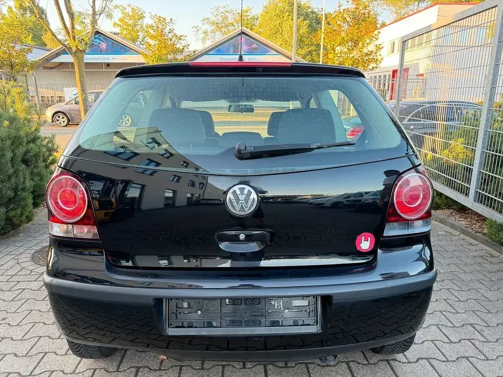 Gebraucht VW Polo 60 PS (44 kW) 2008 Schwarz Kleinwagen