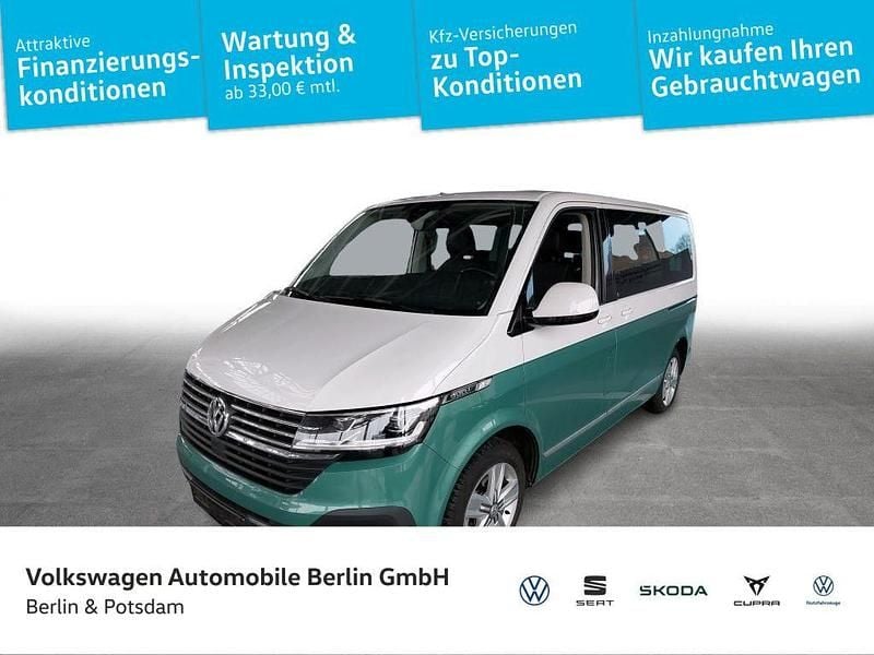 Gebraucht VW Multivan Exclusive 199 PS (146 kW) 2021 Candyweiß / bay leaf green me Van