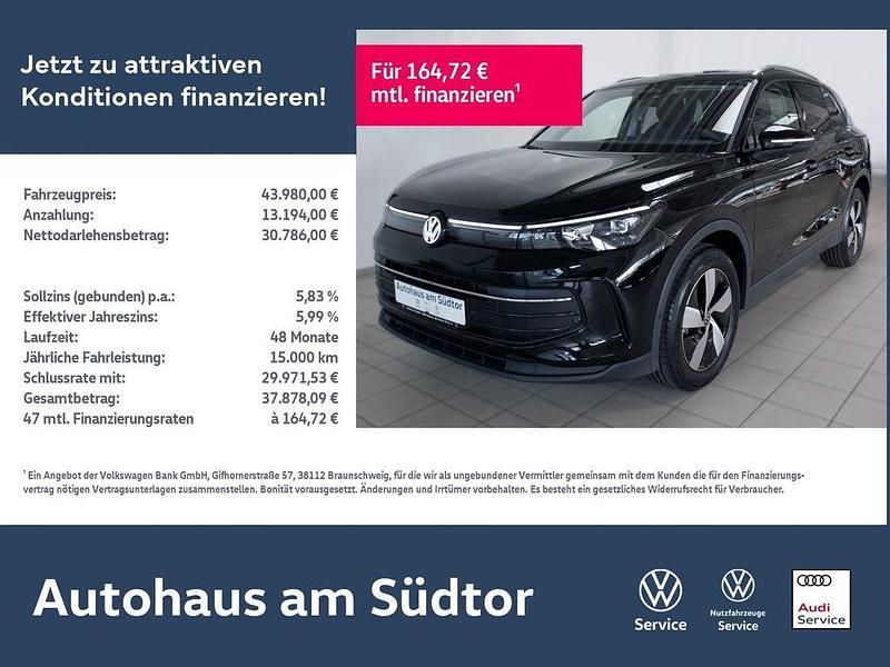 Neu VW Tiguan Life 150 PS (110 kW) 2025 Schwarz SUV