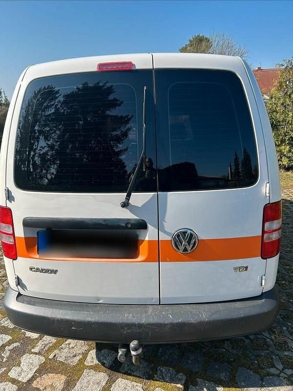 Gebraucht VW Caddy Maxi 102 PS (75 kW) 2013 Weiß Van / Kleinbus