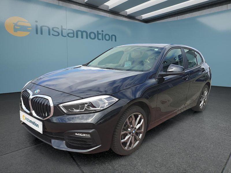 Schwarz Gebraucht 2023 BMW 120 Advantage Kleinwagen | 26.999 € (Fairer Preis) - Bild 1/4