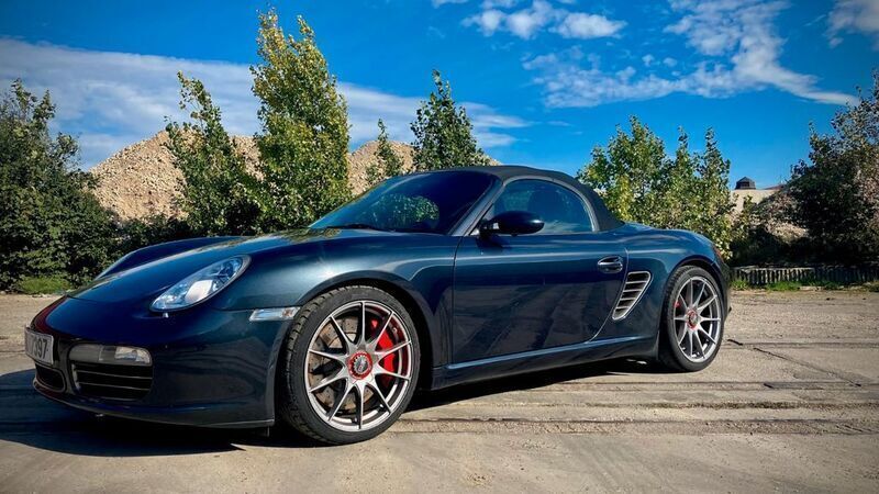 Blau Gebraucht 2006 Porsche Boxster S Cabrio | 40.500 € - Bild 1/4