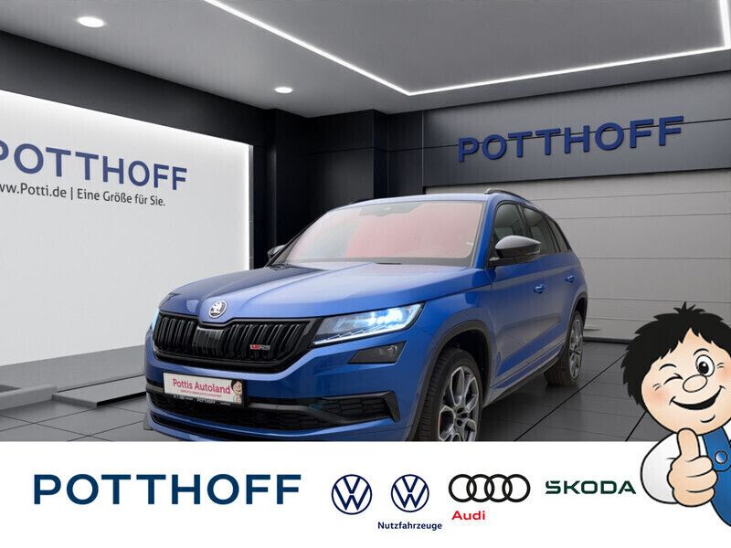 Raceblau Gebraucht 2020 Skoda Kodiaq RS SUV | 38.977 € (Etwas zu teuer) - Bild 1/4