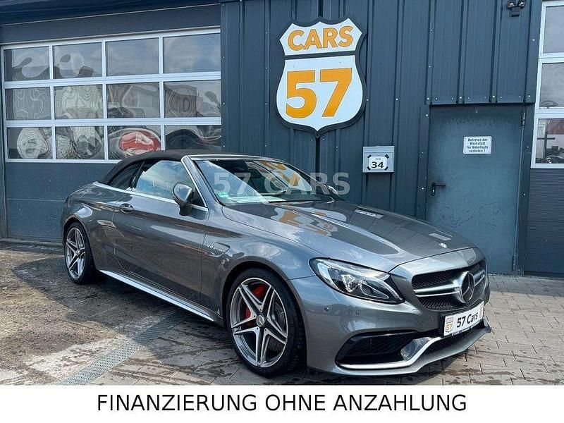 Selenitgrau metalliclack Gebraucht 2017 Mercedes C63S AMG AMG Cabrio | 64.900 € (Guter Preis) - Bild 1/4