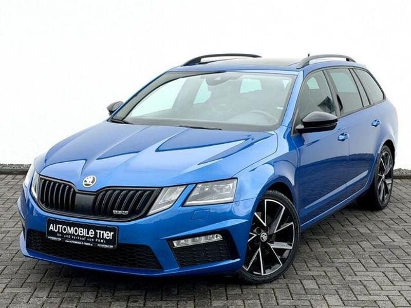 Gebraucht Skoda Octavia RS 184 PS (135 kW) 2019 Blau Kombi