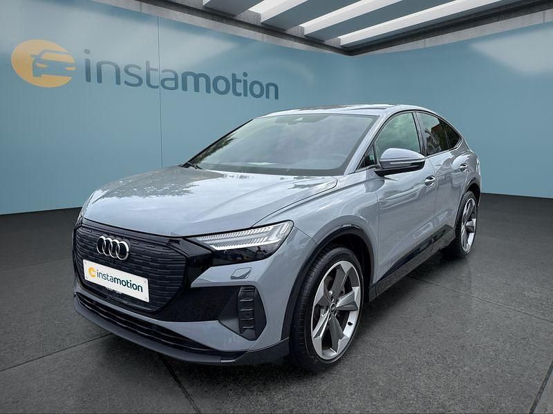 Grau Gebraucht 2023 Audi Q4 Sportback e-tron SUV | 43.899 € (Teuer) - Bild 1/4