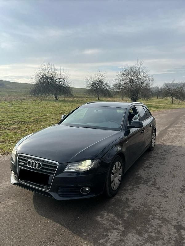 Schwarz Gebraucht 2008 Audi A4 S-line plus Kombi | 3.700 € (Superpreis) - Bild 1/4