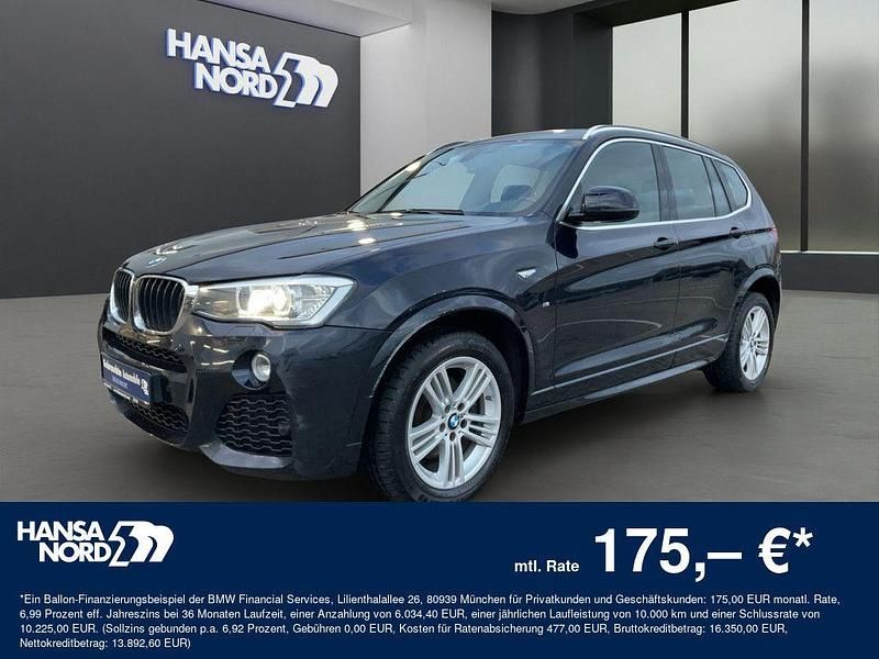 Schwarz / carbonschwarz (metallic) Gebraucht 2014 BMW X3 Performance SUV | 19.450 € (Etwas zu teuer) - Bild 1/4