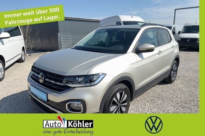 Ivory silver metallic Gebraucht 2023 VW T-Cross Pro SUV | 21.430 € (Guter Preis) - Bild 1/4
