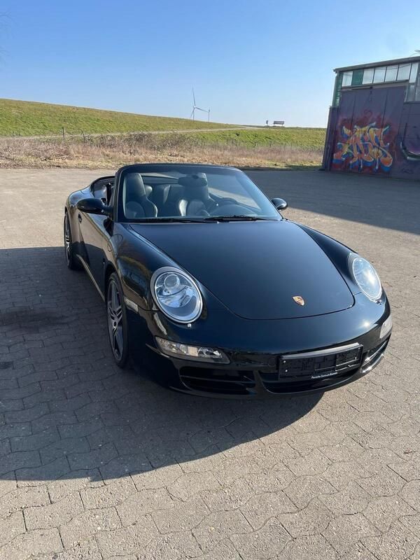 Schwarz Gebraucht 2006 Porsche 911 Carrera S Cabriolet Sport Cabrio | 44.997 € (Fairer Preis) - Bild 1/4