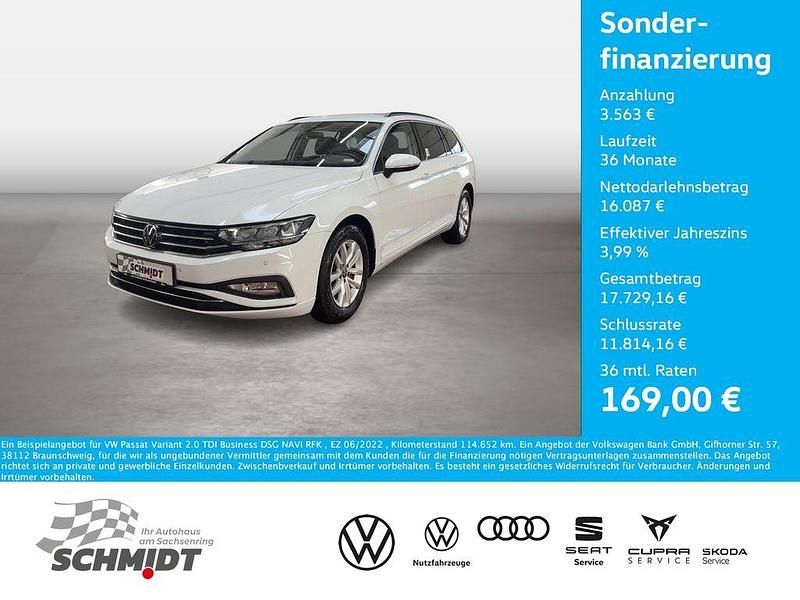 Weiß Gebraucht 2022 VW Passat Business Kombi | 19.650 € (Guter Preis) - Bild 1/4
