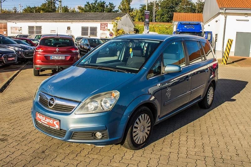 Gebraucht Opel Zafira 125 PS (91 kW) 2008 Blau Van / Kleinbus
