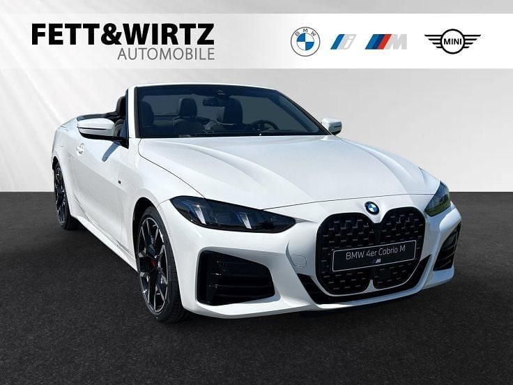 Alpinweiss Neu 2025 BMW 420 M Sport Cabrio | 58.690 € (Superpreis) - Bild 1/3