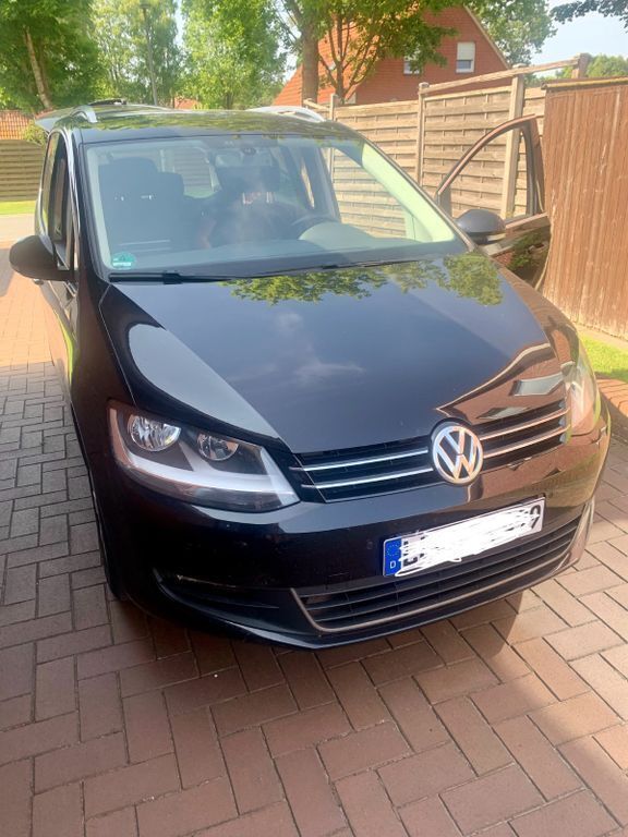 Schwarz Gebraucht 2014 VW Sharan Van / Kleinbus | 9.900 € (Superpreis) - Bild 1/2