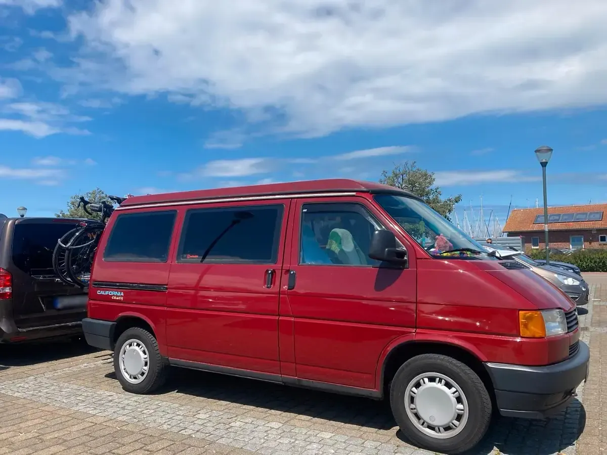 Gebraucht VW California California 78 PS (57 kW) 1993 Rot Van