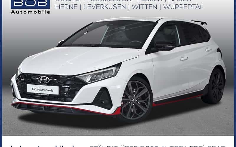 Atlas white (weiß) Gebraucht 2023 Hyundai i20 N Performance Limousine | 26.710 € - Bild 1/4