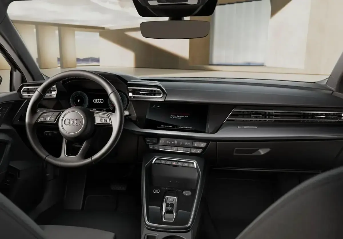 Neu Audi A3 S-Line 204 PS (150 kW) 2026 Mythosschwarz metallic Limousine