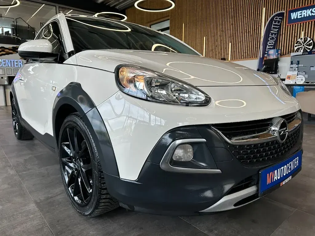 Gebraucht Opel Adam Rocks Rocks 116 PS (85 kW) 2017 Weiß Kleinwagen