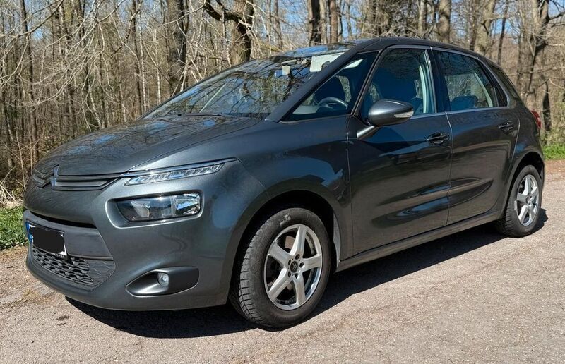 Grau Gebraucht 2013 Citroën C4 Picasso Van / Kleinbus | 9.900 € (Teuer) - Bild 1/4