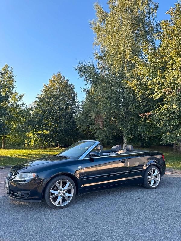 Schwarz Gebraucht 2006 Audi A4 Cabriolet Cabrio | 4.400 € (Superpreis) - Bild 1/4