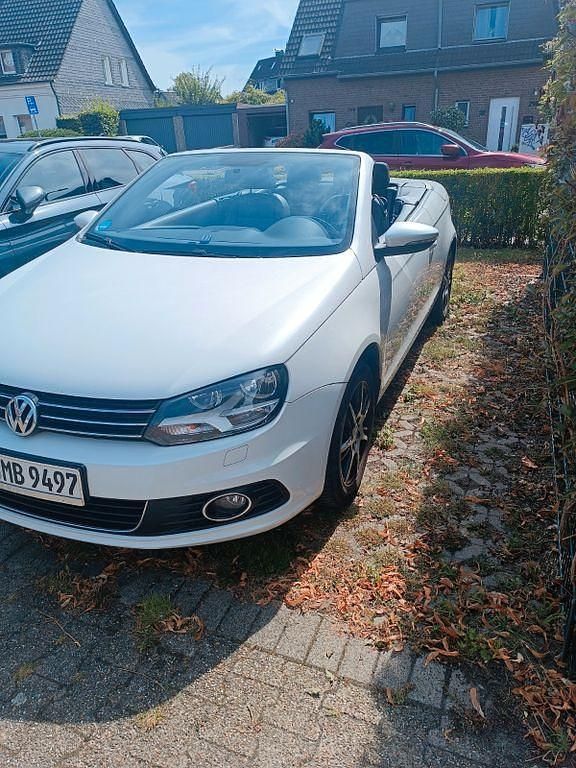 Weiß Gebraucht 2014 VW Eos Cup Cabrio | 6.200 € (Superpreis) - Bild 1/4
