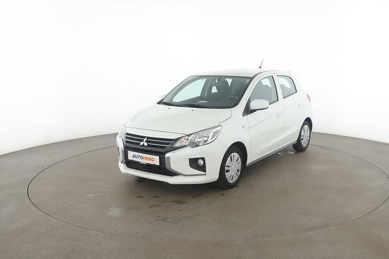 Weiß Gebraucht 2020 Mitsubishi Space Star Basis Kleinwagen | 8.540 € (Fairer Preis) - Bild 1/3