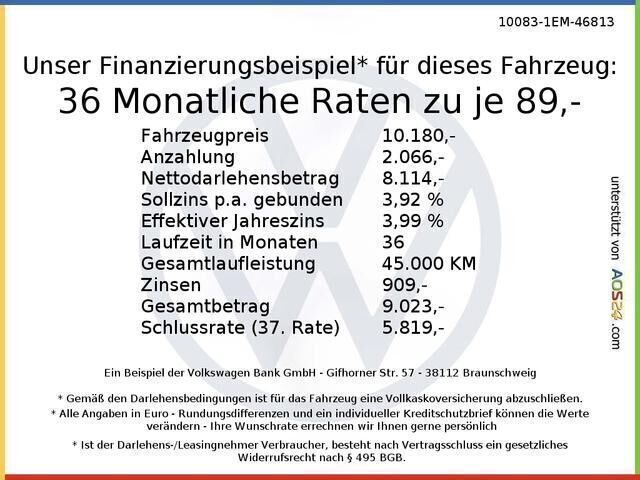 Gebraucht VW up! 65 PS (47 kW) 2021 Weiß Kleinwagen
