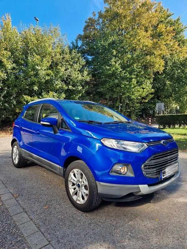 Blau Gebraucht 2016 Ford Ecosport Titanium SUV | 6.250 € (Superpreis) - Bild 1/4