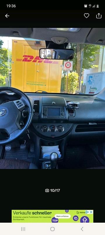 Weiß Gebraucht 2010 Nissan Note Limousine | 1.400 € (Fairer Preis) - Bild 1/4