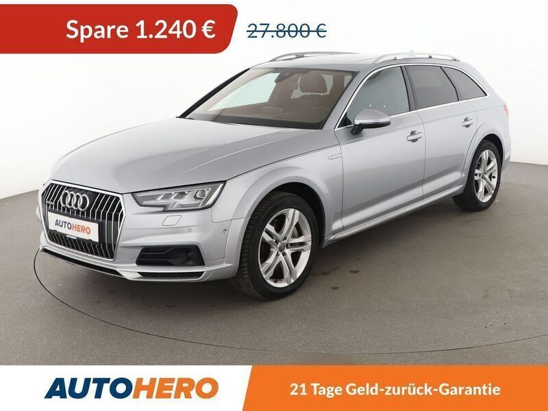Silber Gebraucht 2017 Audi A4 Allroad Sport Kombi | 26.560 € (Fairer Preis) - Bild 1/3