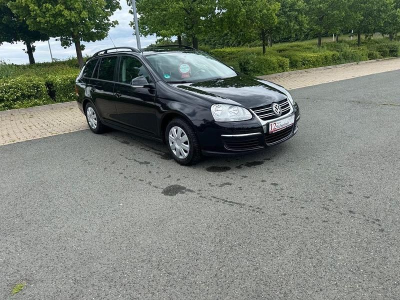Schwarz Gebraucht 2009 VW Golf VI Trendline Kombi | 3.999 € (Fairer Preis) - Bild 1/4