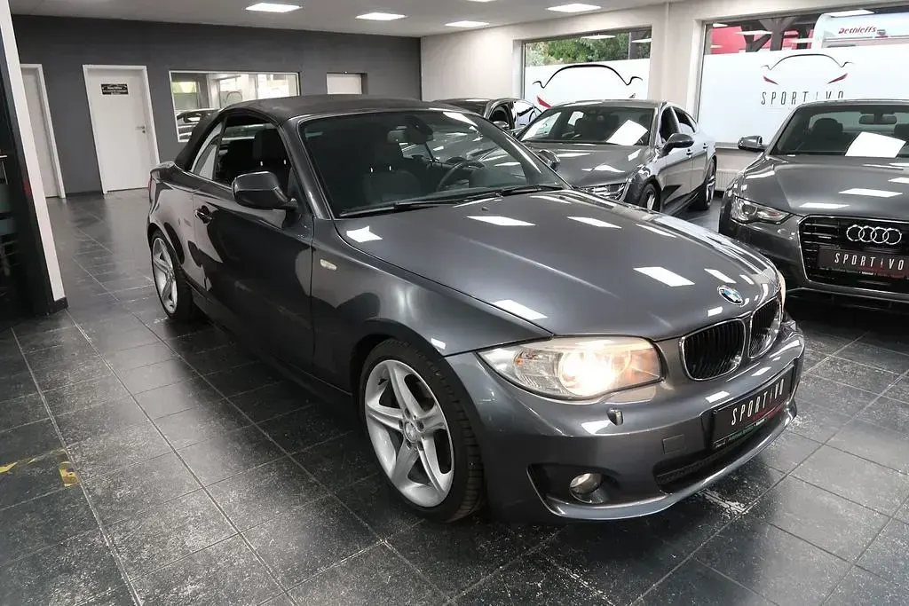 Gebraucht BMW 120 Cabriolet Performance 177 PS (130 kW) 2012 Mineralgrau metallic Cabrio
