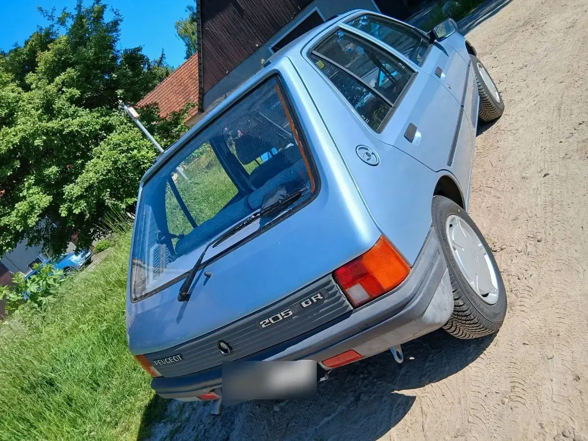 Gebraucht Peugeot 205 60 PS (44 kW) 1987 Blau Kleinwagen