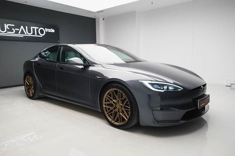 Gebraucht Tesla Model S Plaid 759 kW (1033 PS) 2023 Grau Kleinwagen