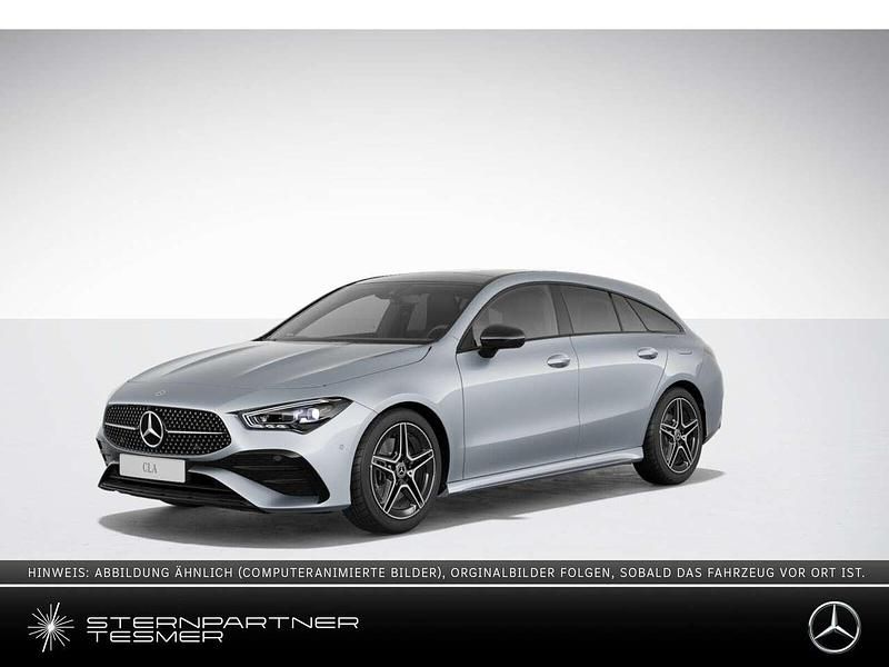 Hightechsilber Gebraucht 2024 Mercedes CLA200 AMG Kombi | 33.990 € (Fairer Preis) - Bild 1/3