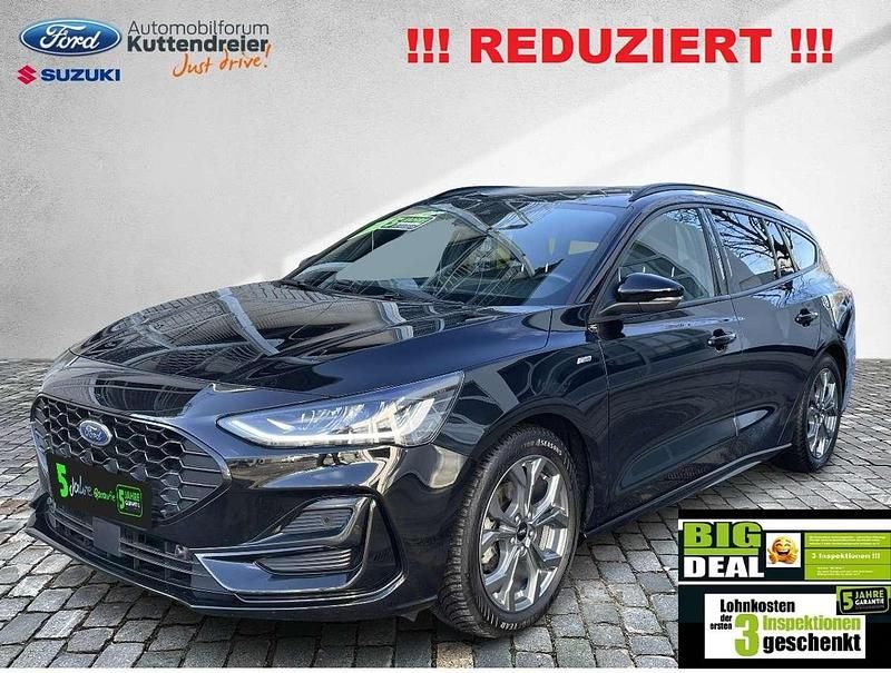 Gebraucht Ford Focus ST-Line X 125 PS (91 kW) 2024 Schwarz Limousine