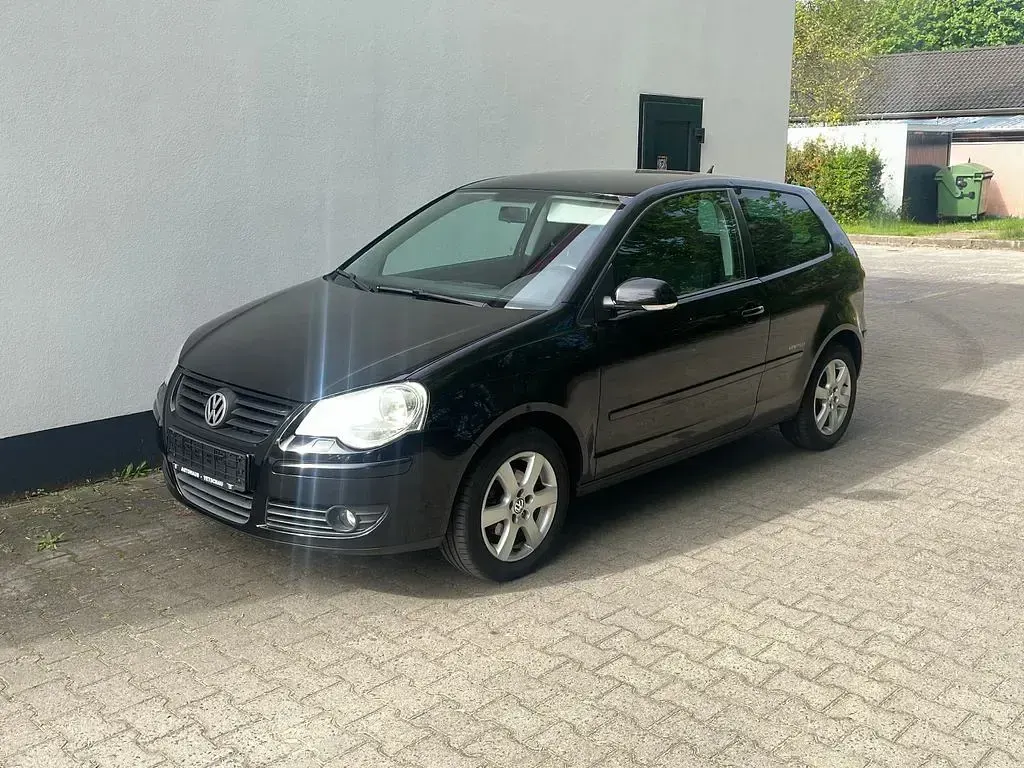 Gebraucht VW Polo United 69 PS (50 kW) 2008 Schwarz Kleinwagen