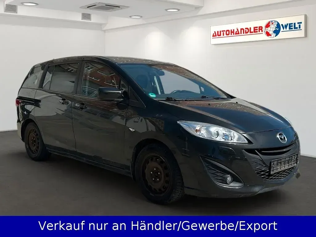 Gebraucht Mazda 5 116 PS (85 kW) 2012 Schwarz Van / Kleinbus