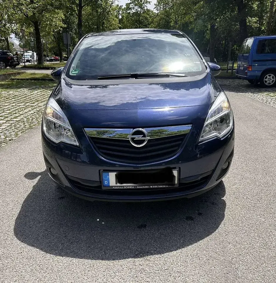 Gebraucht Opel Meriva Design Edition 101 PS (74 kW) 2011 Ozean blau (p2) Van / Kleinbus