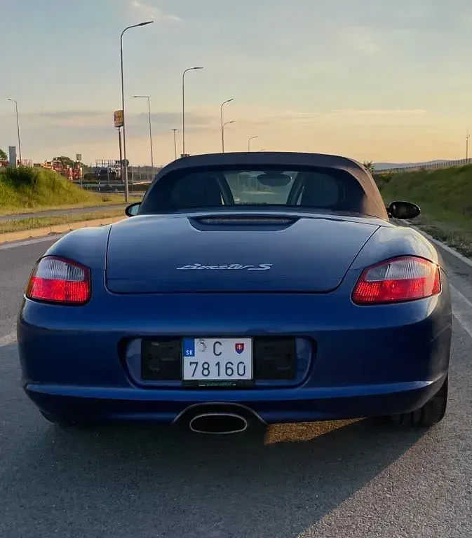 Gebraucht Porsche Boxster 239 PS (175 kW) 2006 Blau Cabrio
