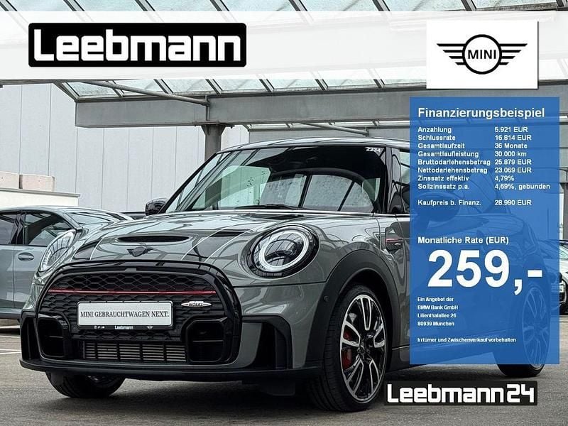 Moonwalk grey (metallic) Gebraucht 2021 Mini John Cooper Works Kleinwagen | 28.990 € (Guter Preis) - Bild 1/4