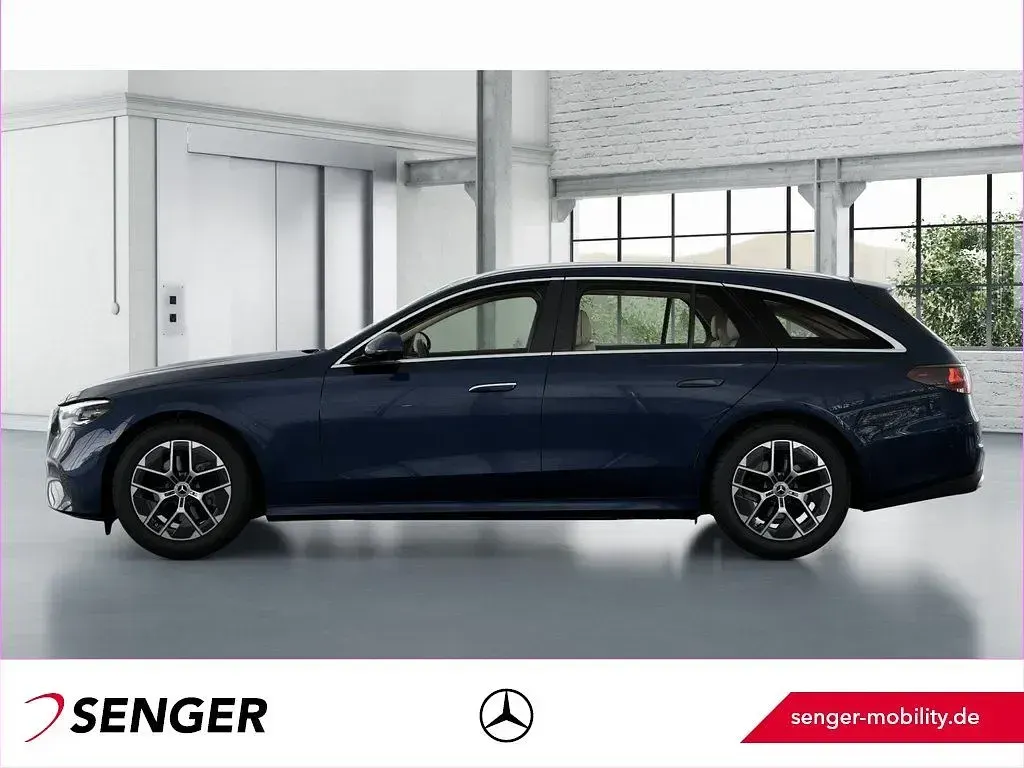 Gebraucht Mercedes E200 Avantgarde 163 PS (119 kW) 2026 Lack nautikblau Kombi