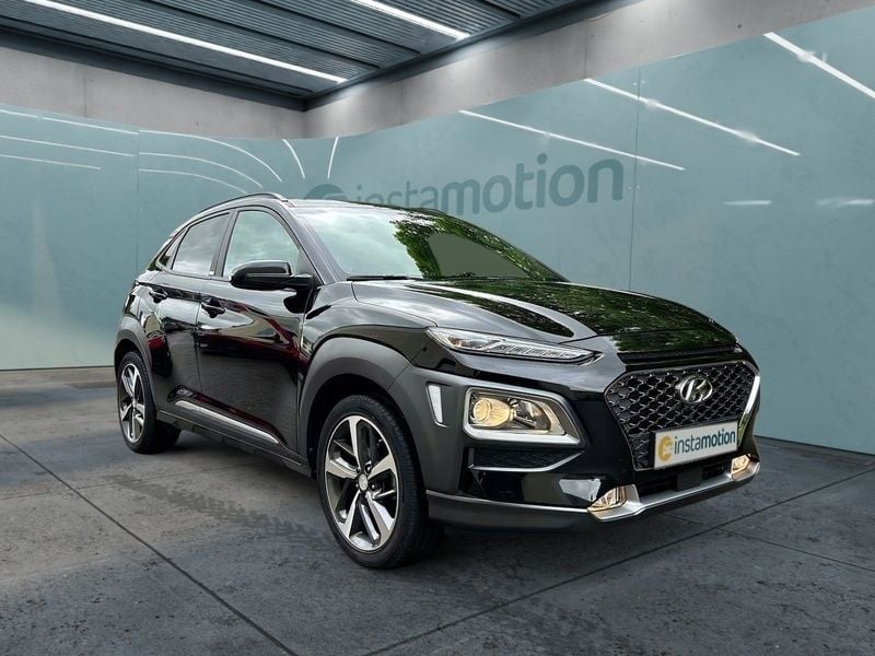 Schwarz Gebraucht 2020 Hyundai Kona Style SUV | 17.896 € (Fairer Preis) - Bild 1/3