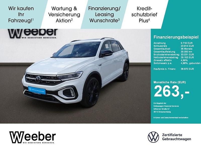 Weiß Neu 2025 VW T-Roc R-line SUV | 37.850 € (Superpreis) - Bild 1/4