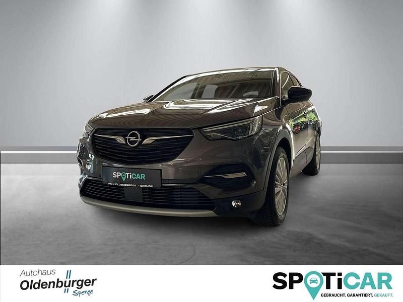 Mondstein grau/e:vulkan grau Gebraucht 2020 Opel Grandland X SUV | 18.745 € (Fairer Preis) - Bild 1/4