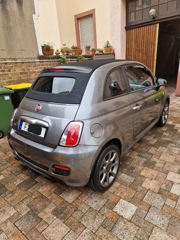 Gebraucht Fiat 500S Sport 69 PS (50 kW) 2013 Grau Cabrio