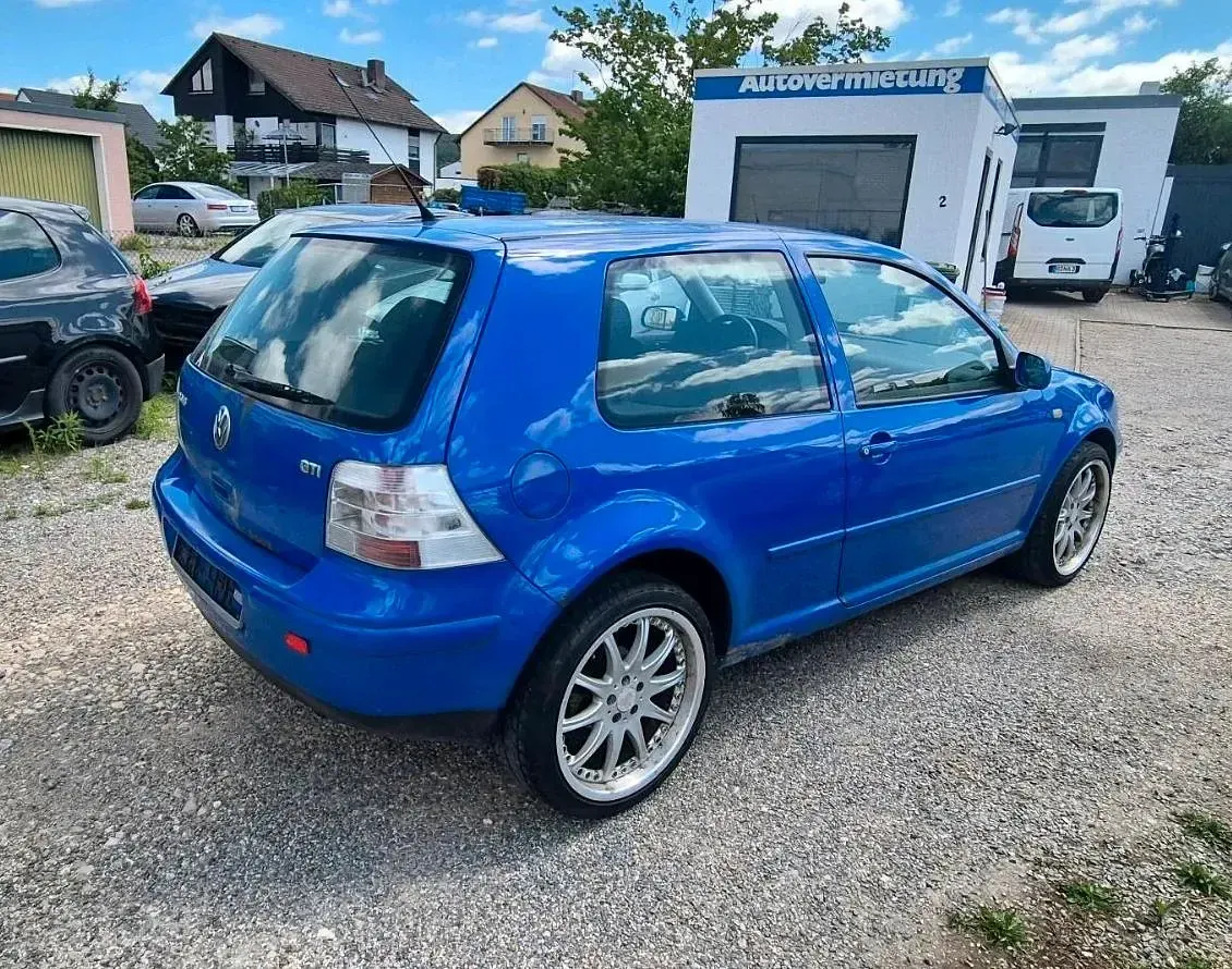 Gebraucht VW Golf IV GTI 150 PS (110 kW) 1998 Blau Kleinwagen