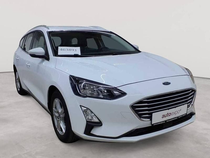Frostweiß Gebraucht 2021 Ford Focus Cool & Connect Kombi | 10.990 € (Superpreis) - Bild 1/4